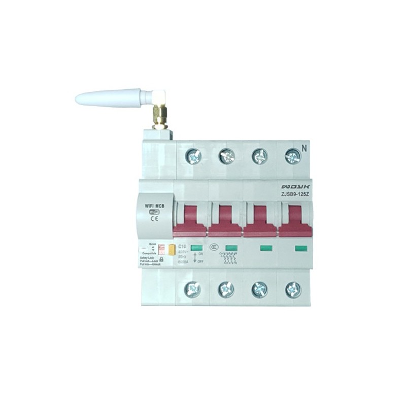 Wi-Fi Smart Mini Circuit Breaker (63A, 3P+1N)