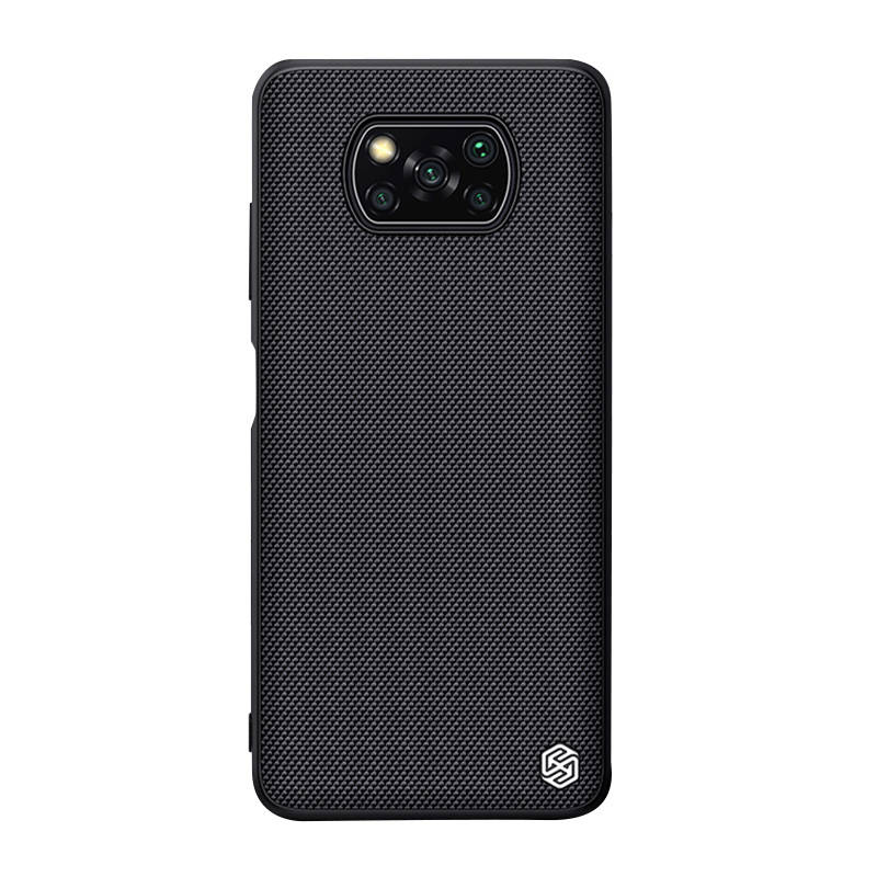 Чехол Nillkin Текстурированный для Xiaomi POCO X3 NFC/X3 Pro (черный)