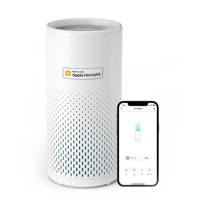 Viedais gaisa attīrītājs Wi-Fi (HomeKit)