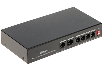 SWITCH POE PFS3006-4ET-36 4-PORT DAHUA
