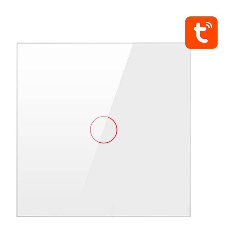 Smart Light Switch ZigBee ZTS02-EU-W1 1 Way TUYA (white) Avatto