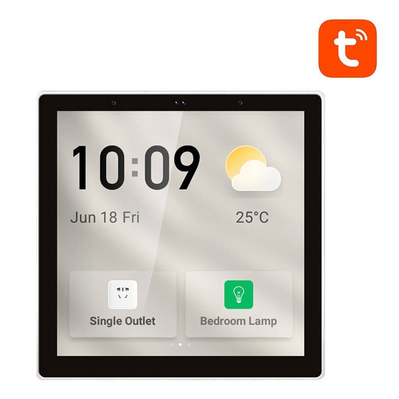 Viedais vadības panelis T6E Wi-Fi Ble Zigbee Tuya Avatto