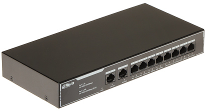 SWITCH POE SG1010LP 8-PORT DAHUA