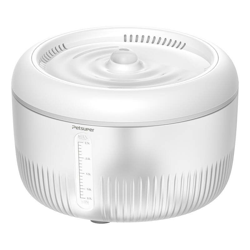 Умный поилка для домашних животных Petsuper PW02 2,5л (белый)