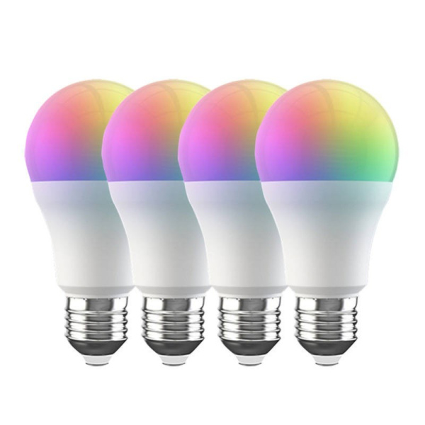 Viedās LED Wifi spuldzes Broadlink LB4E27 RGB (4 gab.)