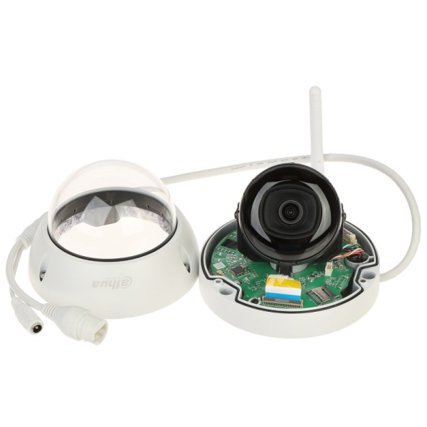 IP VANDALPROOF KAMERA IPC-HDBW1430DE-SW-0280B Wi-Fi — 4 MPx 2,8 mm DAHUA