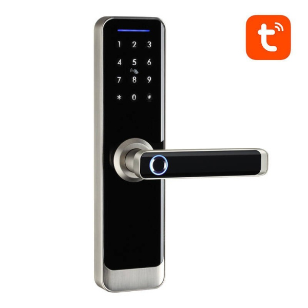 Цифровой интеллектуальный замок Avatto SDL-A270-S -6072 Wi-Fi Silver