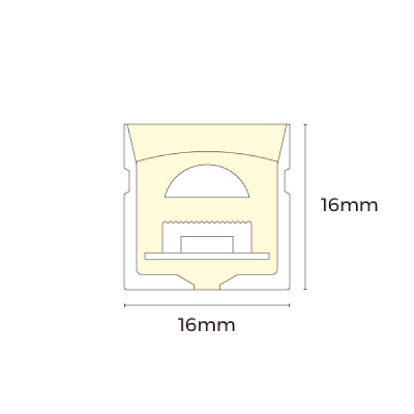 AFT1616-DMX512 RGB neon light-24V