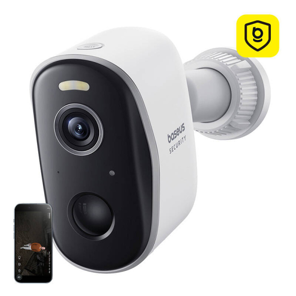 Baseus N1 Plus āra kamera (balta)