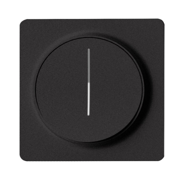 WiFi Touch Light Dimmer Melns KT TUYA