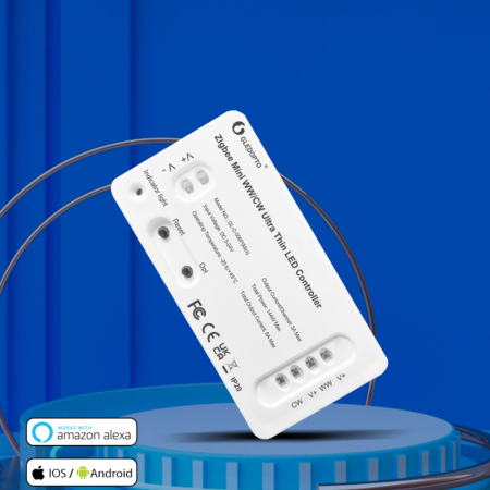 Ultra Mini kontrolieris LED WW/CW GL ZigBee HUE TUYA