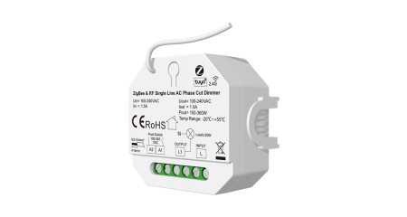 LED reostats bez N 1 kanāla RF2,4 GHz SD sērijas ZigBee HUE TUYA