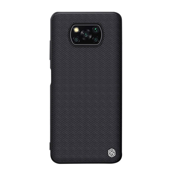 Nillkin korpuss ar teksturētu Xiaomi POCO X3 NFC / X3 Pro (melns)