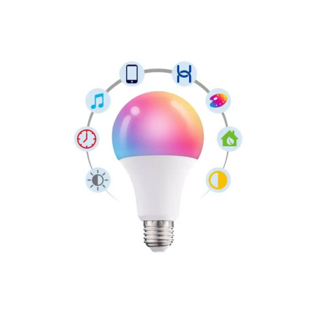 Smart RGB+CCT E27 ZigBee TUYA LED spuldze