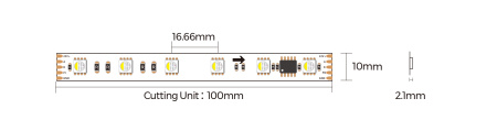 DM560RGBW-24V-10mm