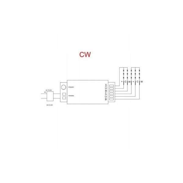 Kontroler LED CW 15A ZigBee 3.0 HUE TUYA