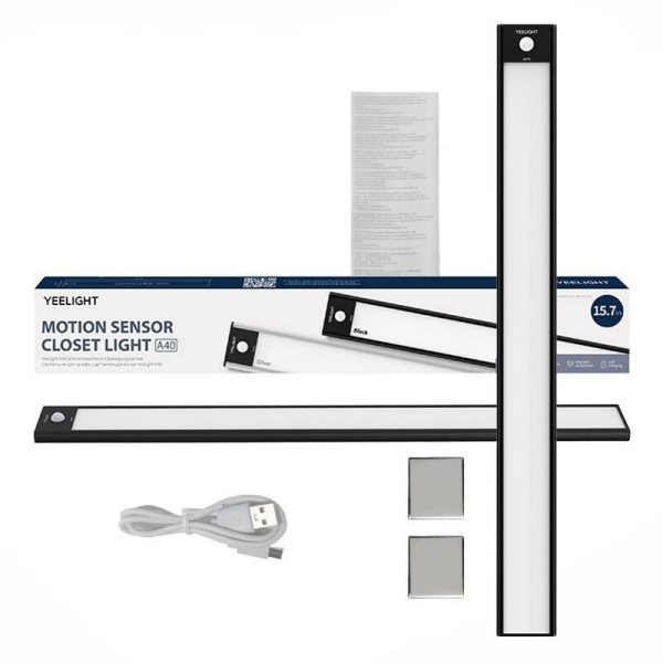 Yeelight Closet Sensor Light 40cm - black 4000 K