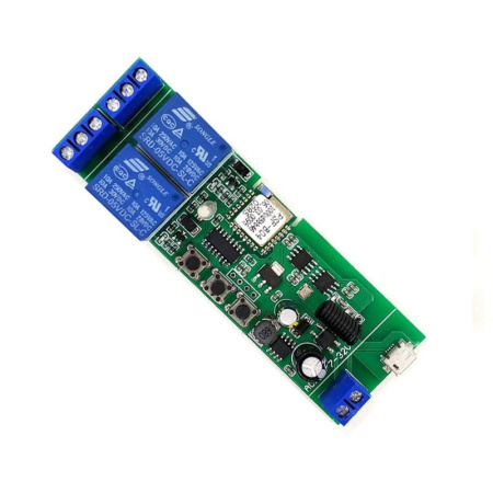 2CH DC5-32V relejs Wifi+RF