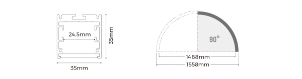 AS3535-15W90