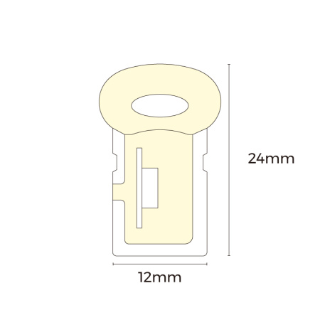 NNS1224-DMX512 RGBW neon light-24V