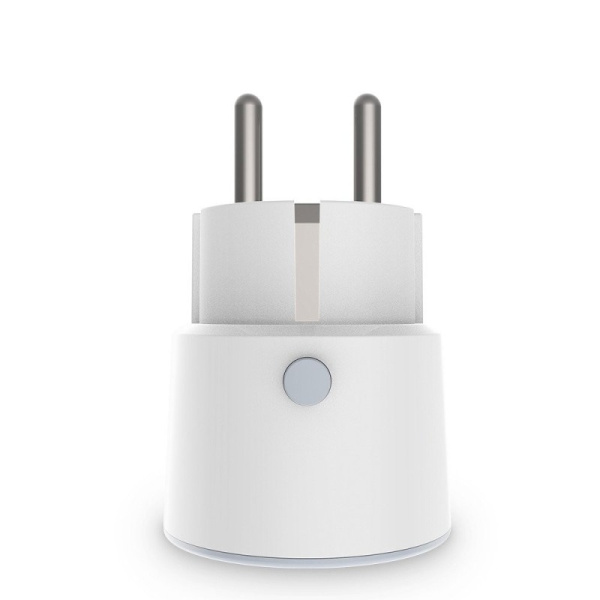 Умная розетка WiFi Измерение потребляемого тока 16А TUYA