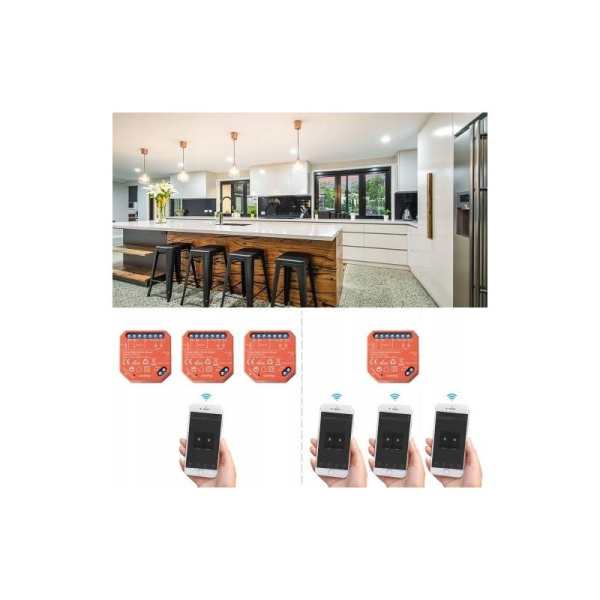 2 gang Zigbee relay module