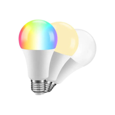 Smart RGB+CCT E27 ZigBee TUYA LED spuldze