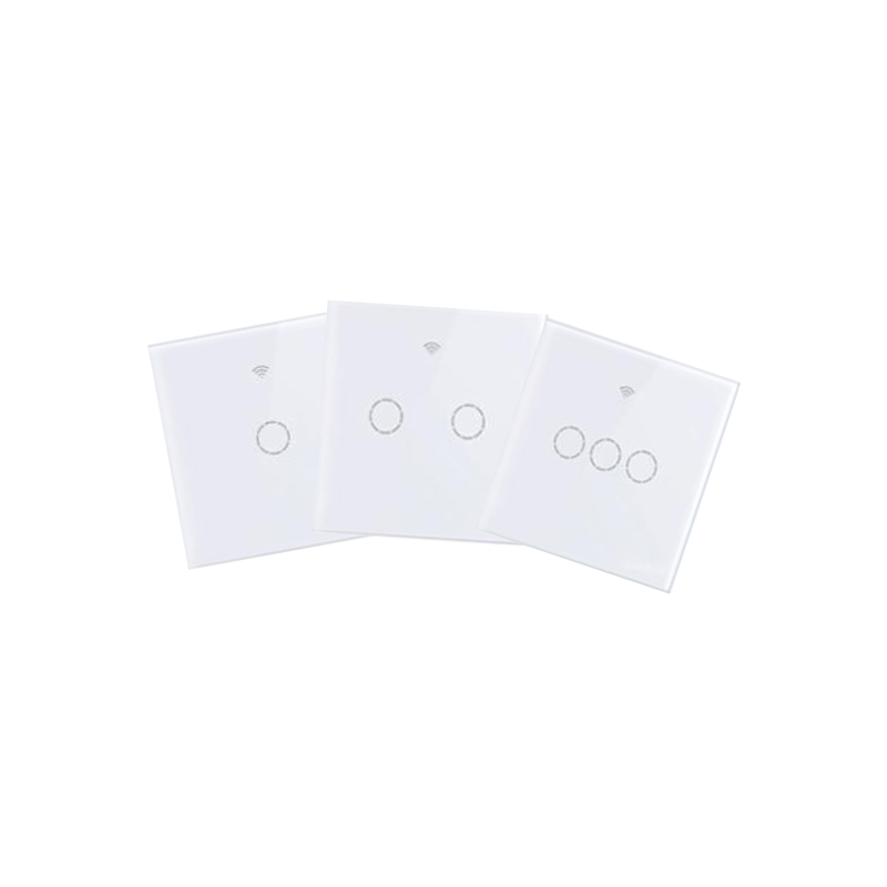 SmartWise T4 EU 3C 3 grupu WiFi+RF viedais gaismas slēdzis (viena strāva, darbojas bez neitrālas) (R2,