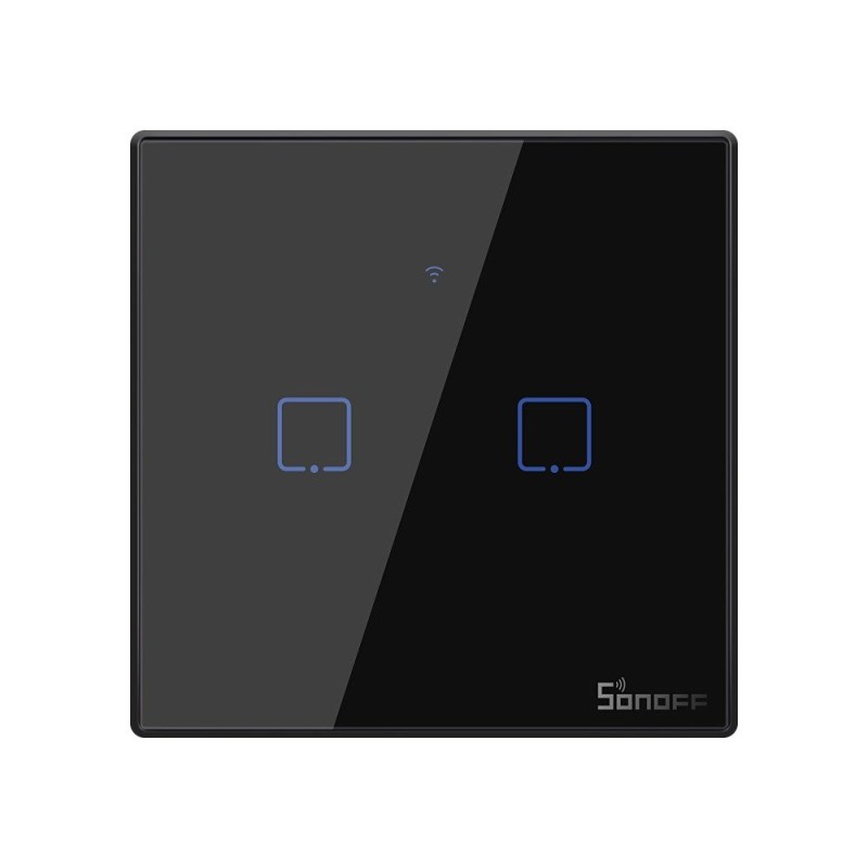 Smart Switch WiFi + RF 433 T3 EU TX (2 kanāli) Sonoff
