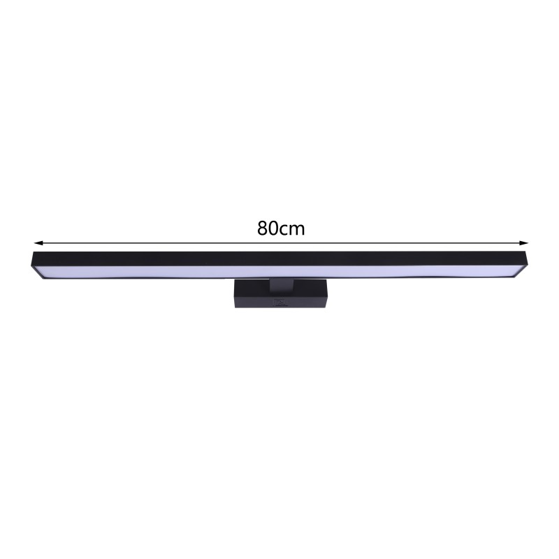 PINNA Smart wall mounted 80cm 34W 2378lm black Zigbee 3.0