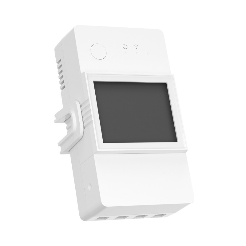 Интеллектуальное реле WiFi Sonoff POW Elite R3 (20A) с измерителем мощности и ЖК-дисплеем (POWR320D)