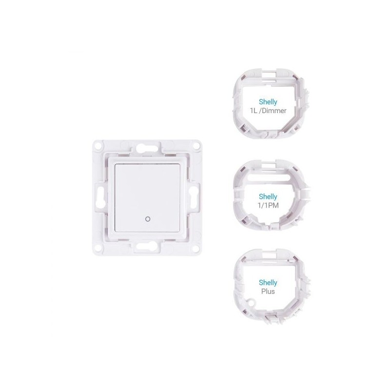 Shelly Wall Switch 1 button - White