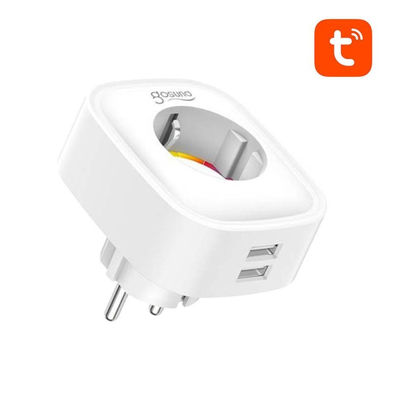 Умная розетка WiFi SP112 2xUSB, Туя Gosund