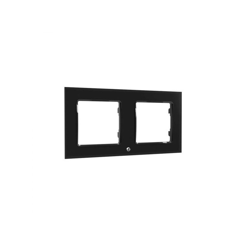 Shelly Wall Frame 2 (sienas slēdzim) - melns
