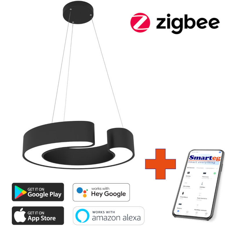 Viedā šūnu lampa 60cm 43W Zigbee