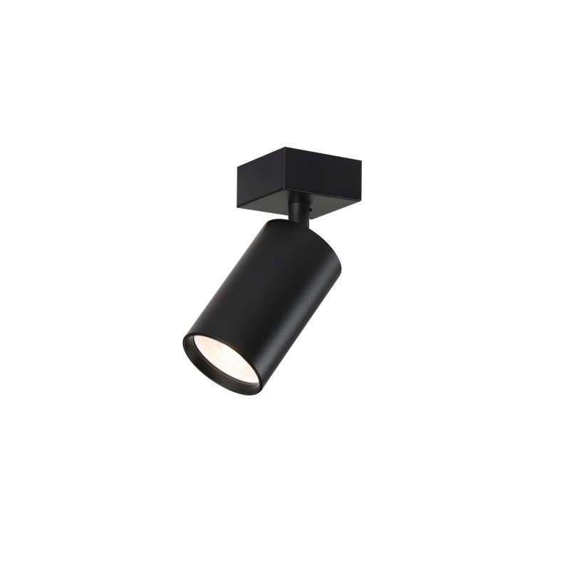 PUNTO-1 Smart spotlight black gold GU10 4,8W, RGB+CCT Zigbee 3.0