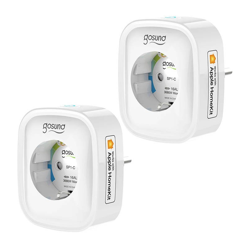 Умная розетка WiFi SP1-H (2 шт.)(HomeKit) Gosund