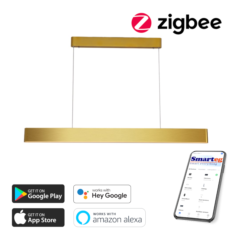 LED lamp 80cm, 60W Zigbee
