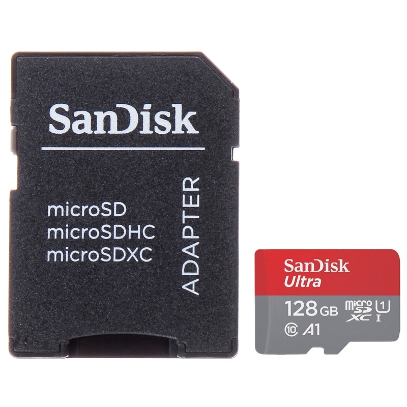 ATMIŅAS KARTE SD-MICRO-10/128-SAND UHS-I, SDXC 128 GB SANDISKS