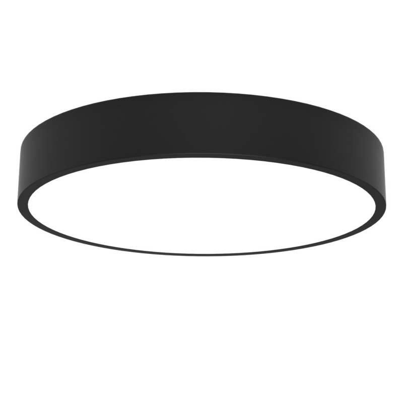 RONDATE SLIM Smart griestu lampa 80 x 7cm 65W melns Zigbee 3.0