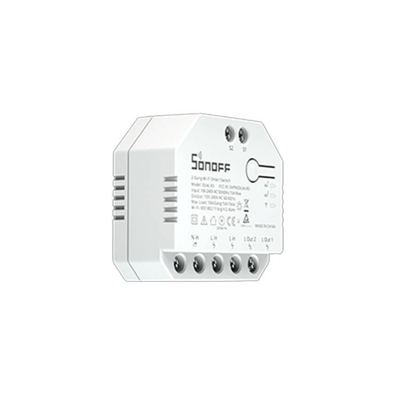 Умный переключатель WiFi Dual R3 Sonoff