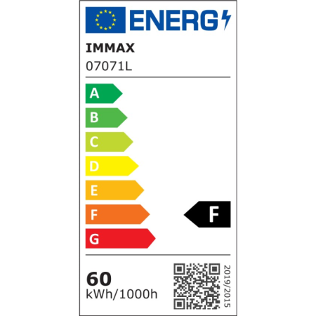 Viedā šūnu lampa 80x80cm 60W balta Zigbee