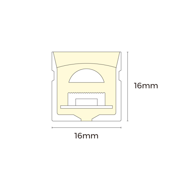AFT1616-DMX512 RGBW neon light-24V