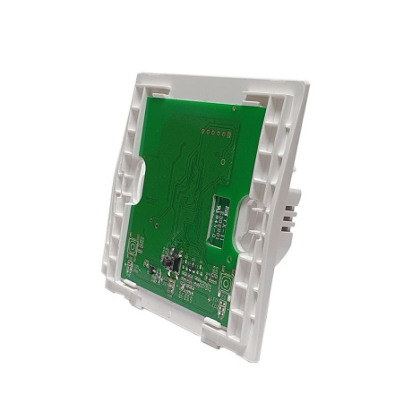 SmartWise B1LN-NFP 1 grupas eWeLink viedais WiFi + RF sienas slēdzis ar fizisko pogu (bez priekšējā pa