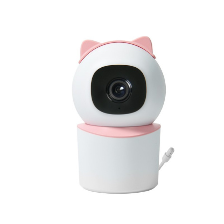Smart Security iekštelpu kamera BABY, 355° 50° P/T, WiFi, 4MP, rozā
