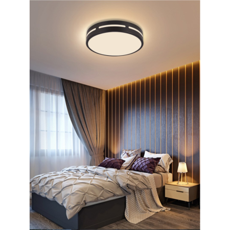LED RGB griestu lampa apaļa 30cm 24W Wi-Fi