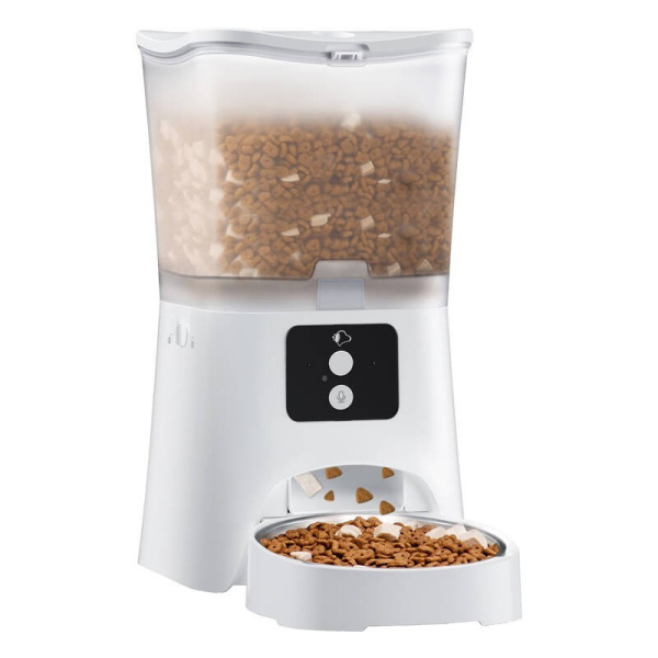Viedais pārtikas dozators Petsuper PF02-2 WiFi 3L (balts)