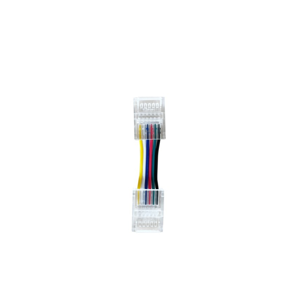 CLICK savienotājs priekš07726L, 12mm ar 2,5cm kabeli, RGB+CCT, 6pin