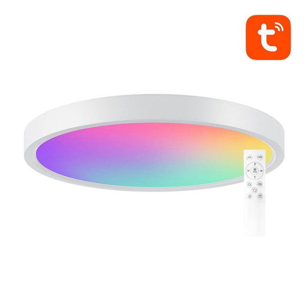 Smart griestu lampa 30cm WiFi/Bluetooth 16M RGBCW Gosund LB12 1920lm Tuya + tālvadības pults.