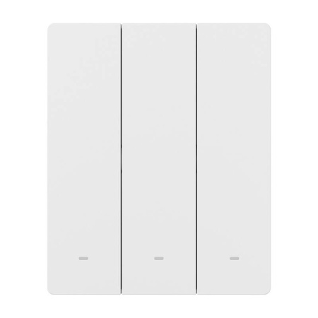 M5-3C-80W WiFi Matter viedais sienas slēdzis (3 kanālu, rāmim)